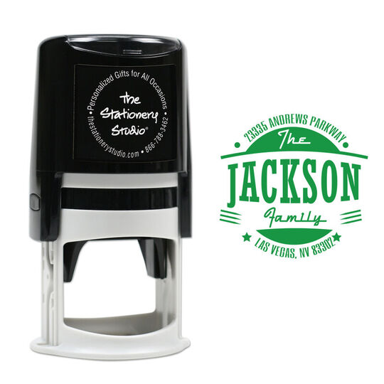 Jackson Self-Inking Stamp